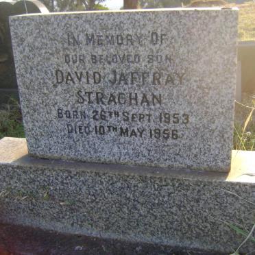 STRACHAN David Jaffray 1953-1956
