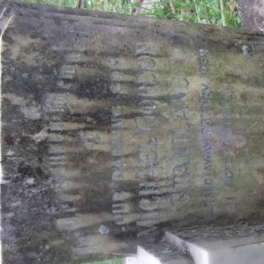 STANILAND Michael Gordon  -1958