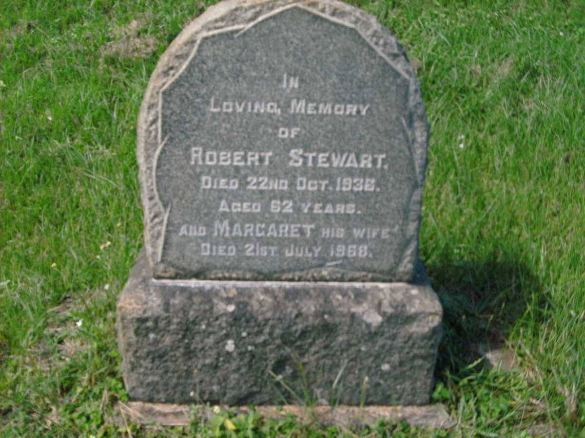 STEWART Robert -1936 &amp; Margaret -1968