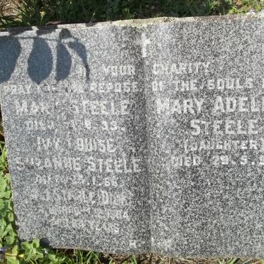 STEELE Mary -1933 :: STEELE Dick -1984 :: STEELE Ivy Louise Suzanne -1966 :: STEELE Mary Adelaide -1958