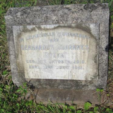STEYN Gerhardus Johannes 1910-1961
