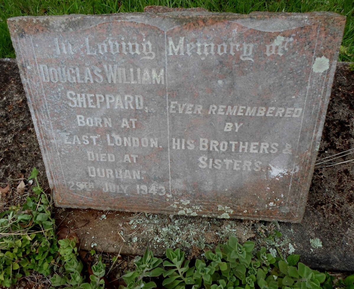 SHEPPARD Douglas William -1943
