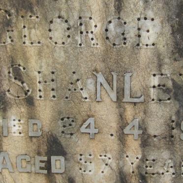 SHANLEY George H. -1961 &amp; Iris A. -1988