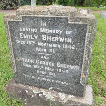 SHERWIN Arthur George -1944 &amp; Emily -1942