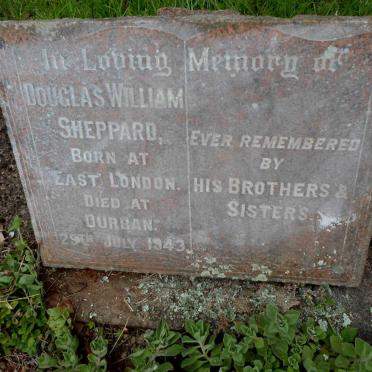 SHEPPARD Douglas William -1943