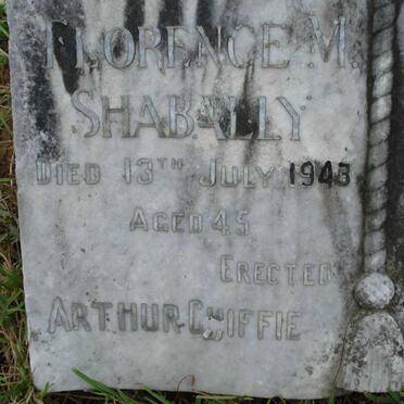 SHABALLY Florence M. -1943