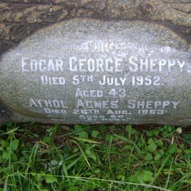 SHEPPY Edgar George -1952 :: SHEPPY Athol Agnes -1963