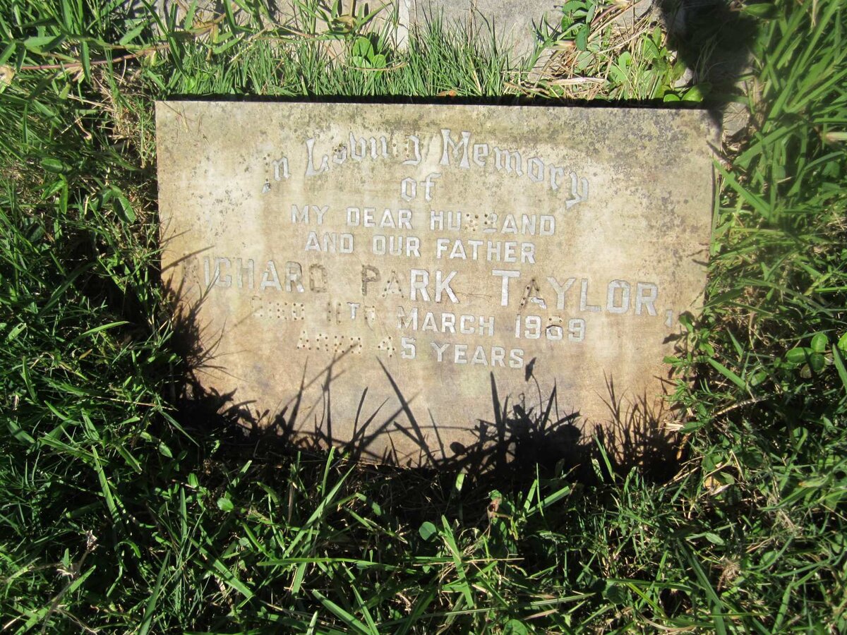 TAYLOR Richard Park -1969