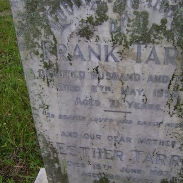 TARR Frank -1958 &amp; Esther -1967