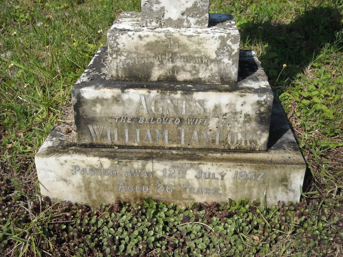 TAYLOR Agnes -1932