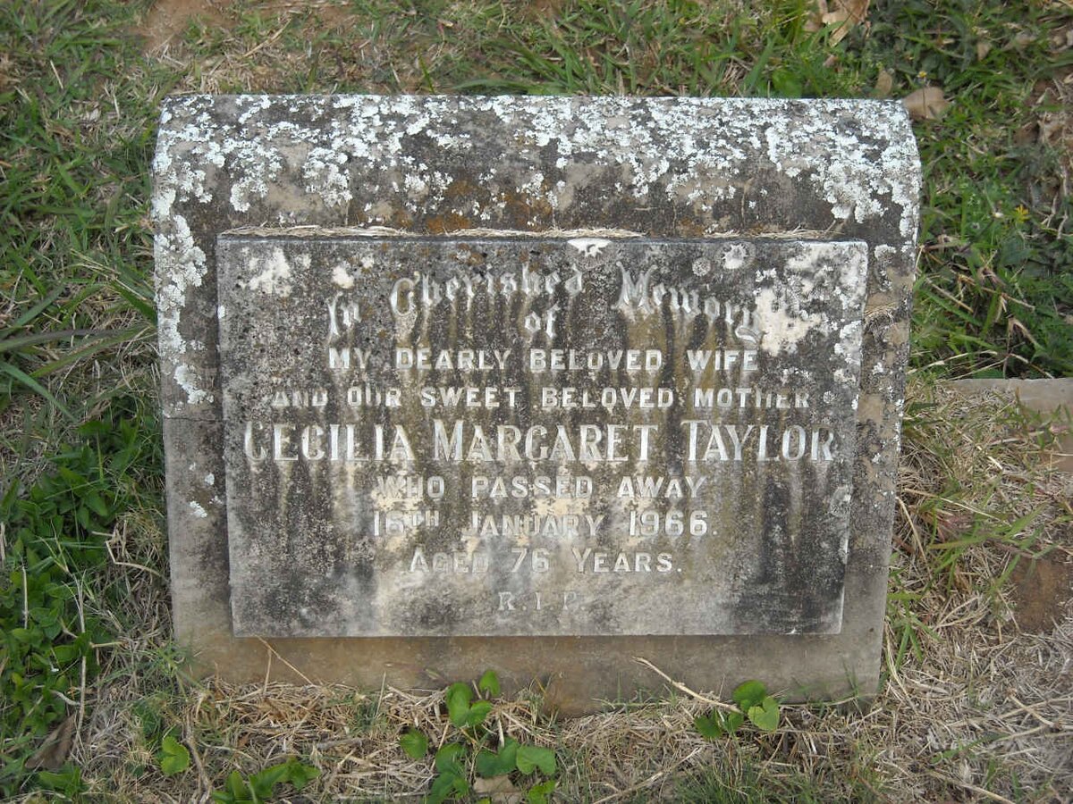 TAYLOR Cecilia Margaret -1966