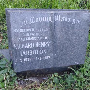 TARBOTON Richard Henry 1933-1987
