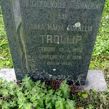 TROLLIP Anna Maria Cornelia 1903-1978
