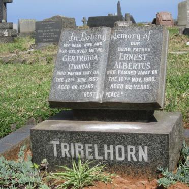 TRIBELHORN Ernest Albertus -1968 &amp; Gertruida -1957