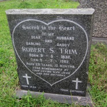 TRIM Robert S. 1932-1962