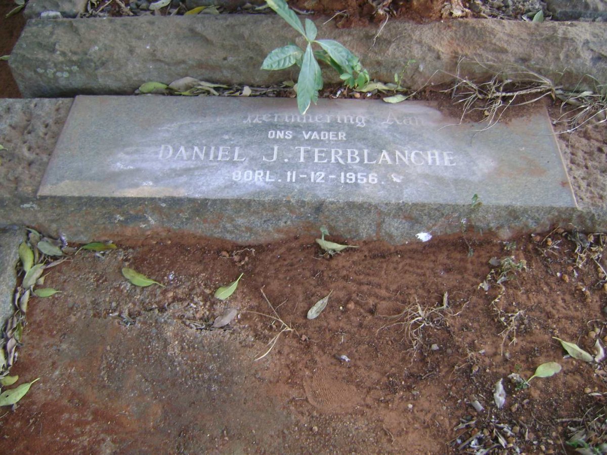 TERBLANCHE Daniel J -1956