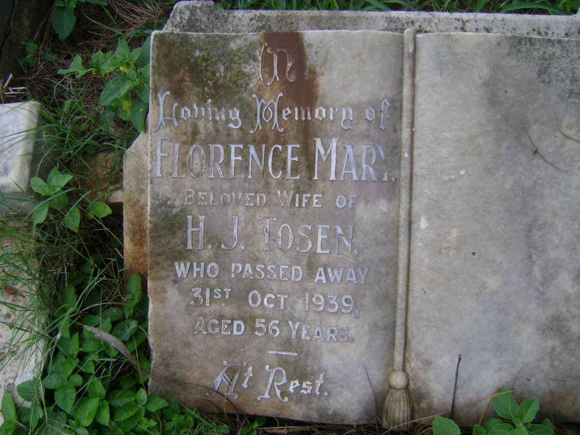 TOSEN Florence Mary -1939