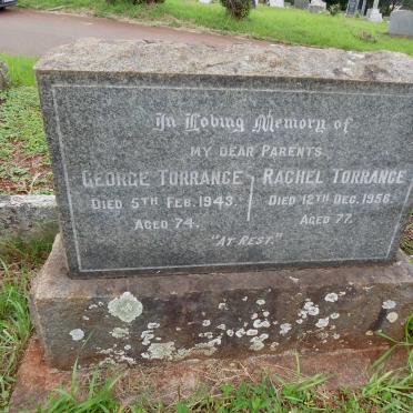 TORRANCE George -1943 &amp; Rachel -1956