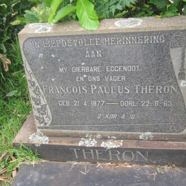 THERON Francois Paulus 1877-1963