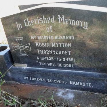 THORNYCROFT Robin Mytton 1938-1991