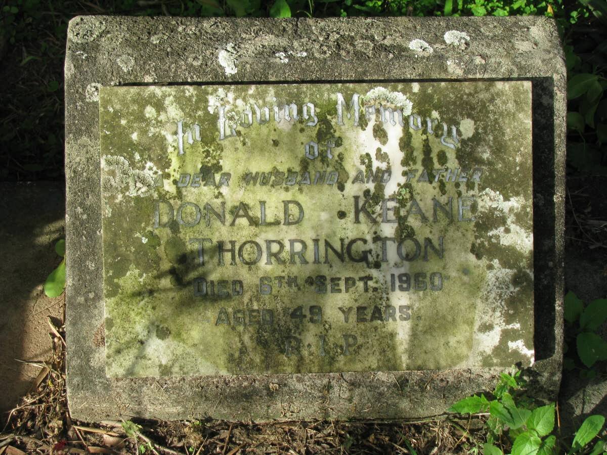 THORRINGTON Donald Keane -1960