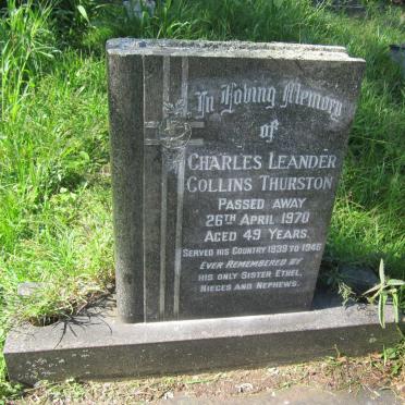 THURSTON Charles Leander Collins -1970