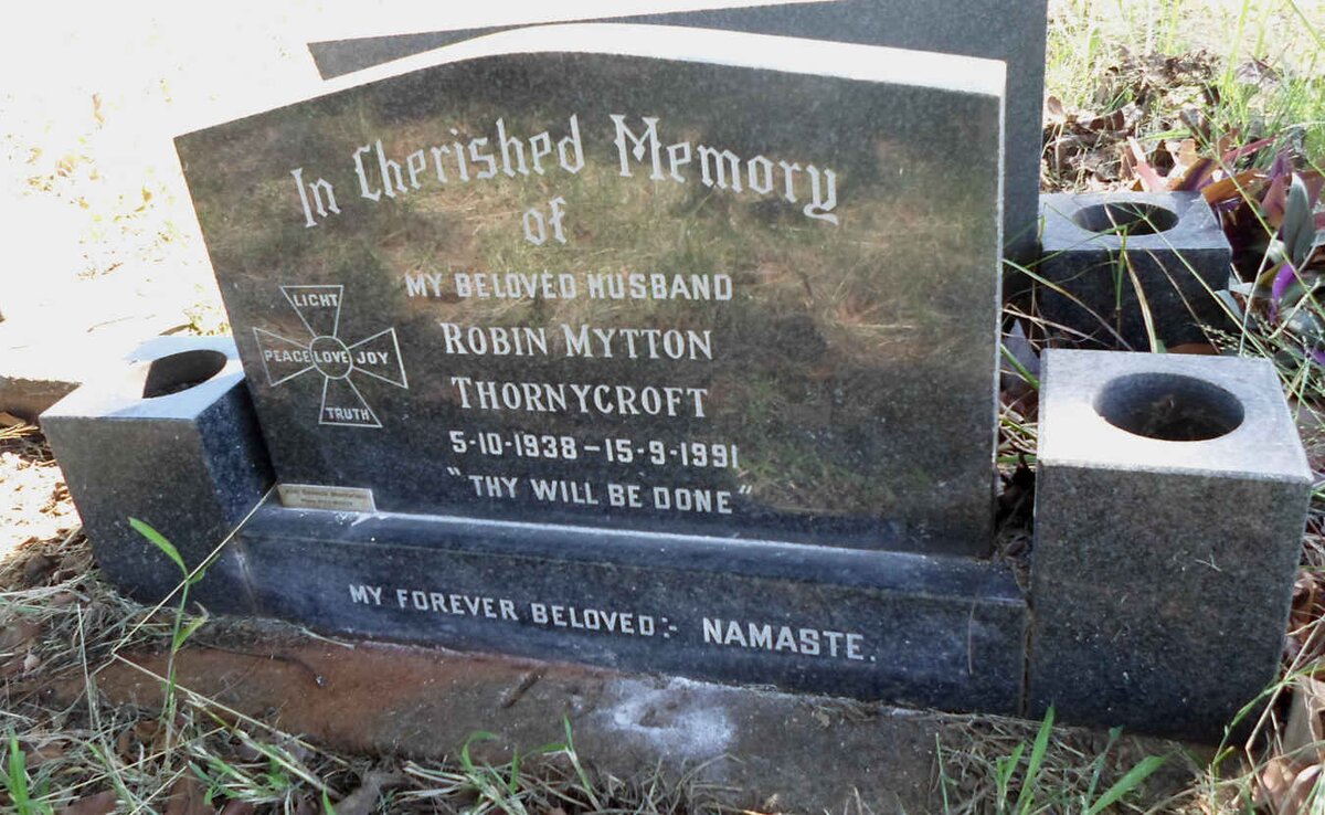 THORNYCROFT Robin Mytton 1938-1991