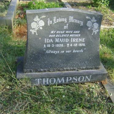 THOMPSON Ida Maud Irene 1926-1970