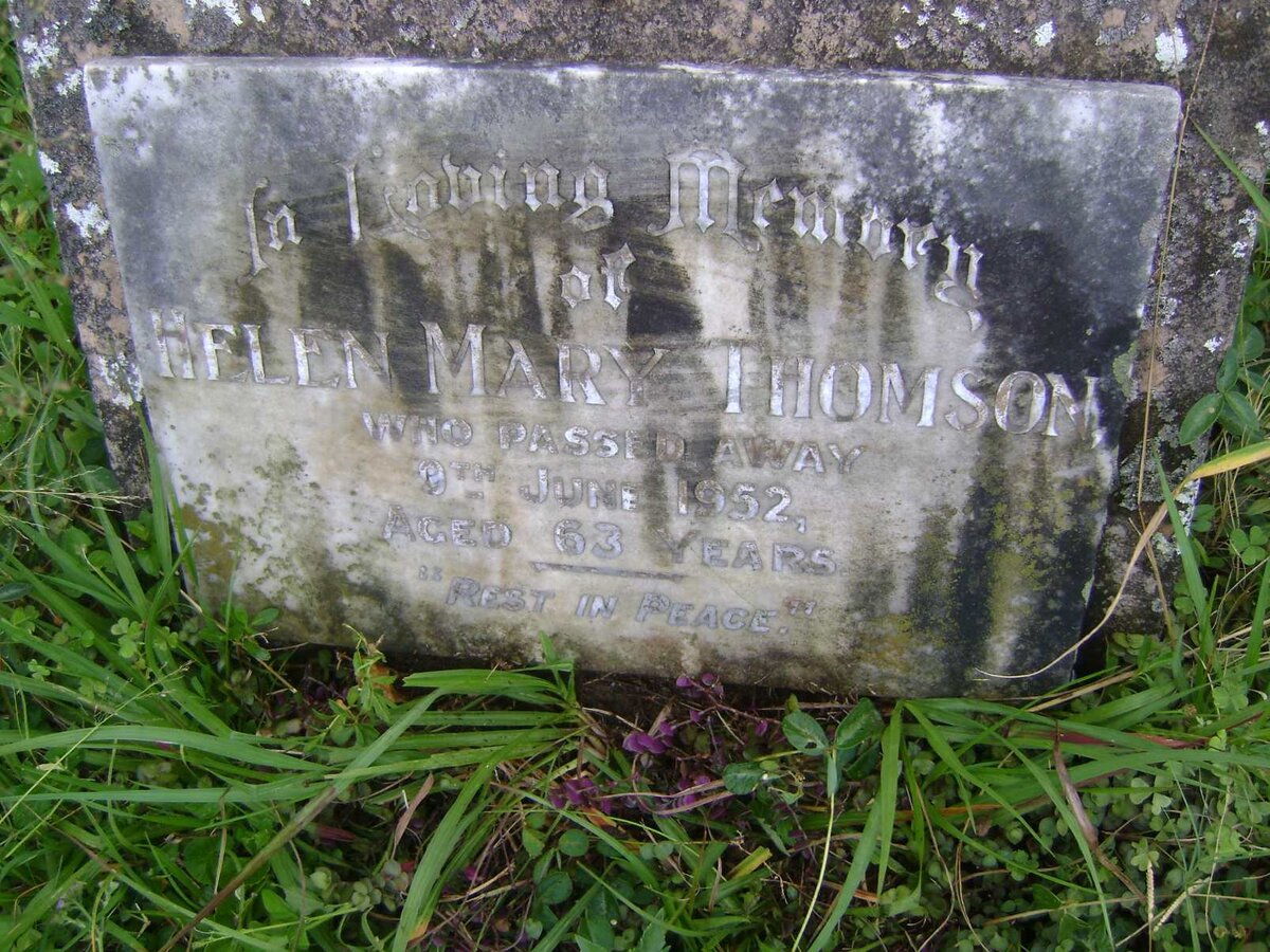 THOMSON Helen Mary -1952
