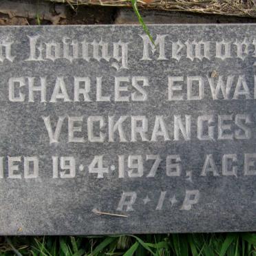VECKRANGES Charles Edward -1976