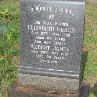 VENN Albert James -1961 &amp; Elizabeth Grace -1966