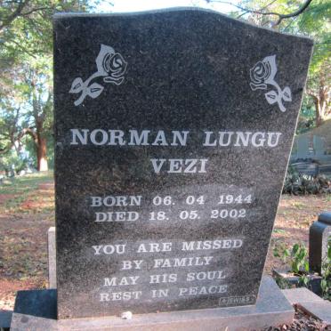 VEZI Norman Lungu 1944-2002