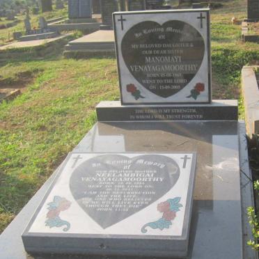 VENAYAGAMOORTHY Manomayi 1969-2003 :: VENAYAGAMOORTHY Neelambigai 1934-2017