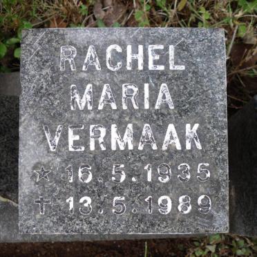 VERMAAK Rachel Maria 1935-1989 :: VERMAAK Leo Verdi 1960-1980 :: VERMAAK Johannes Lewis Benjamin -1991