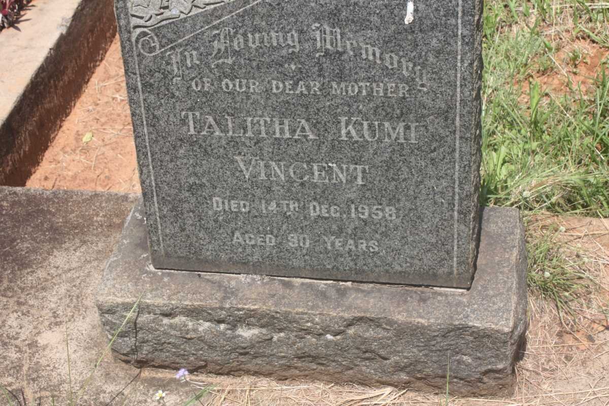 VINCENT Talitha Kumi -1958