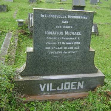 VILJOEN Ignatius Michael -1950