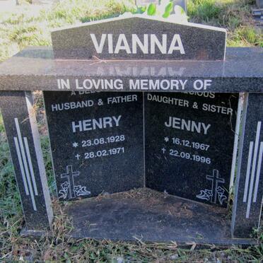 VIANNA Henry 1928-1971 :: VIANNA Jenny 1967-1996