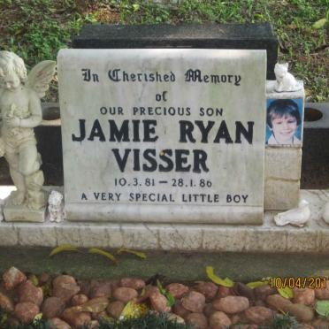 VISSER Jamie Ryan 1981-1986