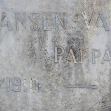 VUUREN H.J., Jansen van 1910-1961