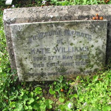 WILLIAMS Katie 1890-1956