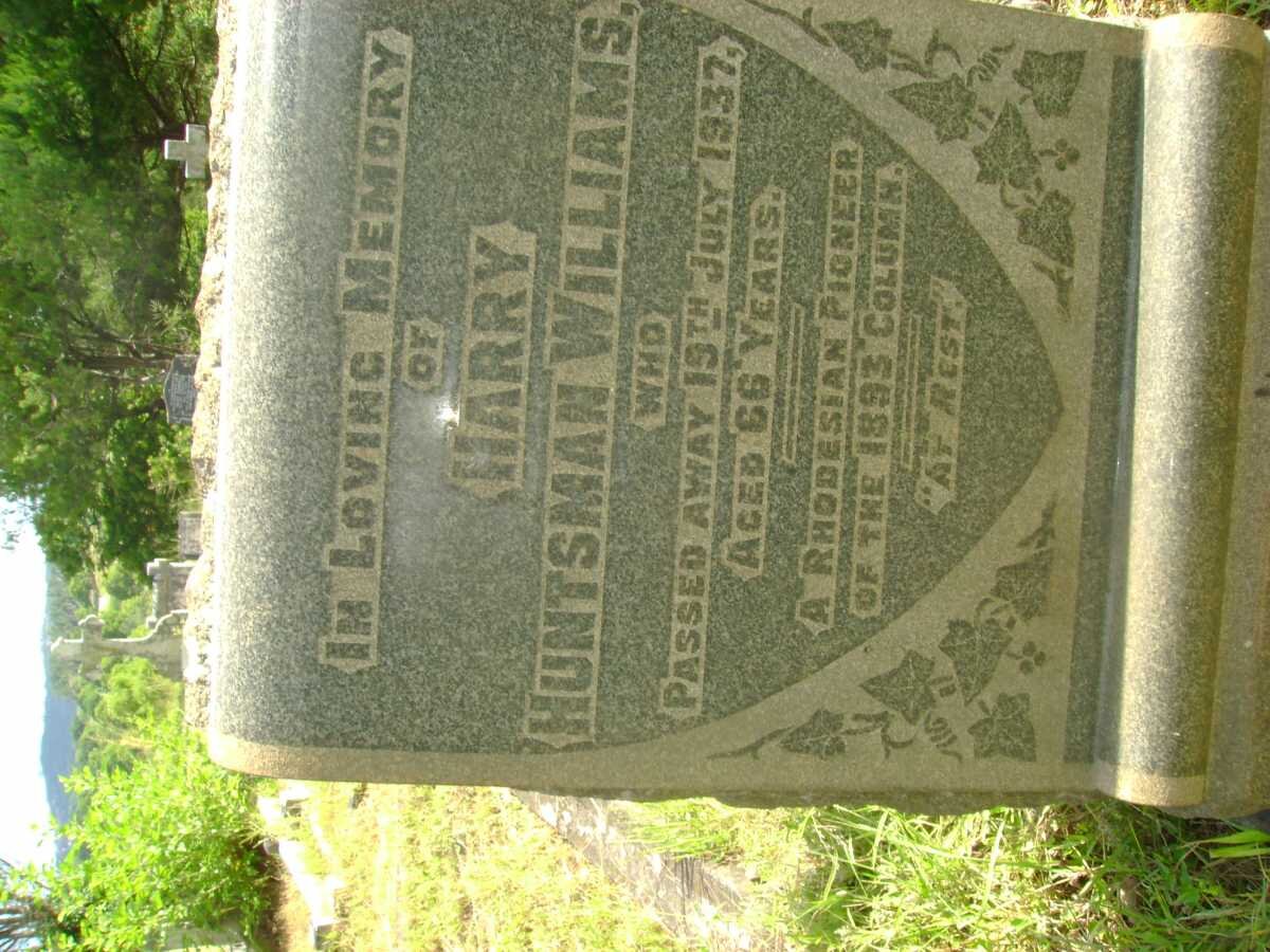 WILLIAMS Harry Huntsman -1937