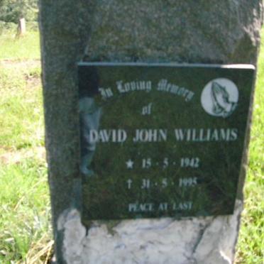 WILLIAMS David John 1942-1995