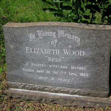 WOOD Elizabeth  -1963