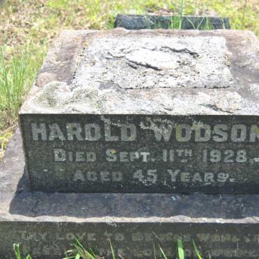 WODSON Harold -1928