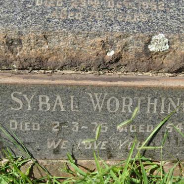 WORTHINGTON Joy Sybal -1975