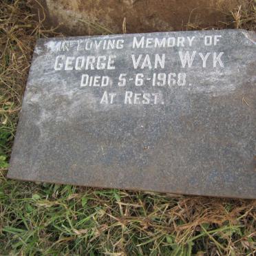 WYK George, van -1968