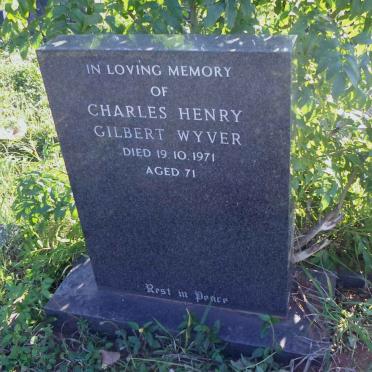 WYVER Charles Henry Gilbert -1971