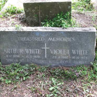 WHITE Arthur 1898-1979 &amp; Violet 1902-1959