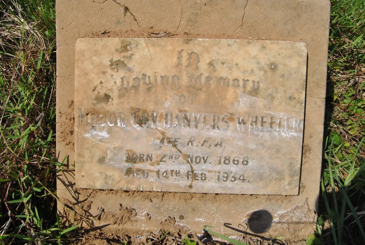 WHEELER Guy Danvers 1868-1934