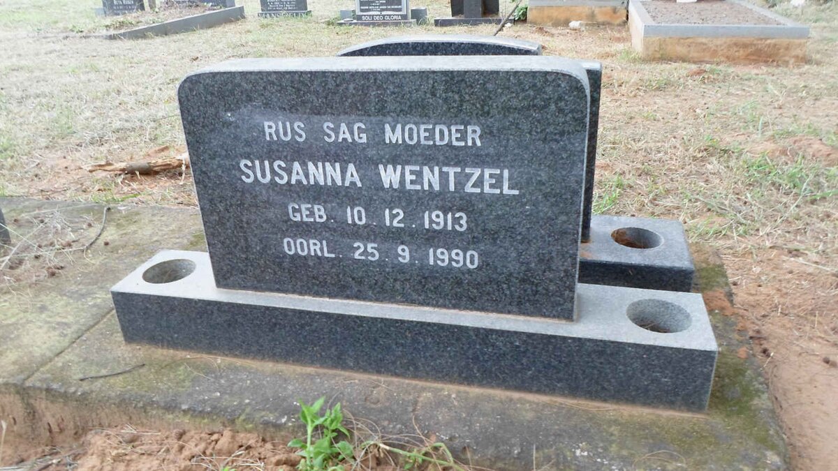 WENTZEL Susanna 1913-1990